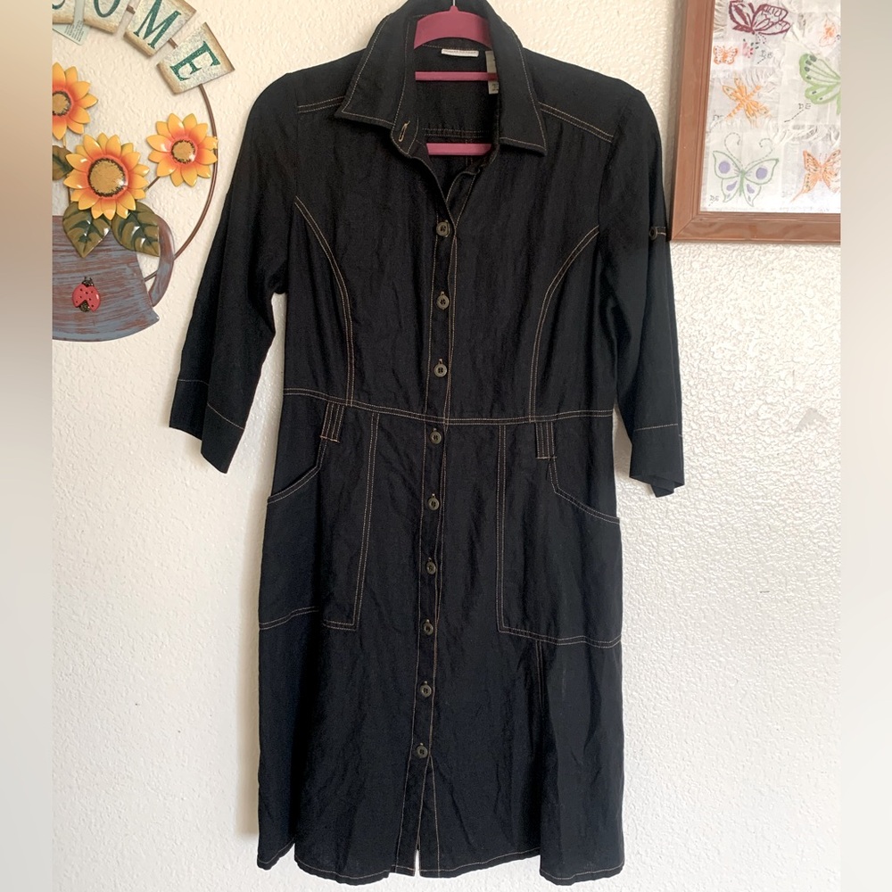 White Stag Linen Blend Dress